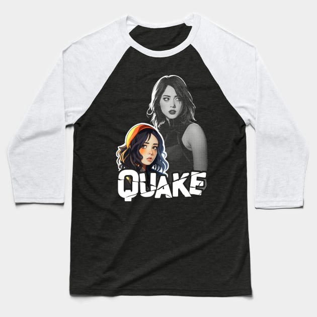 Skye - Daisy Johnson - Quake - white Baseball T-Shirt by AO01